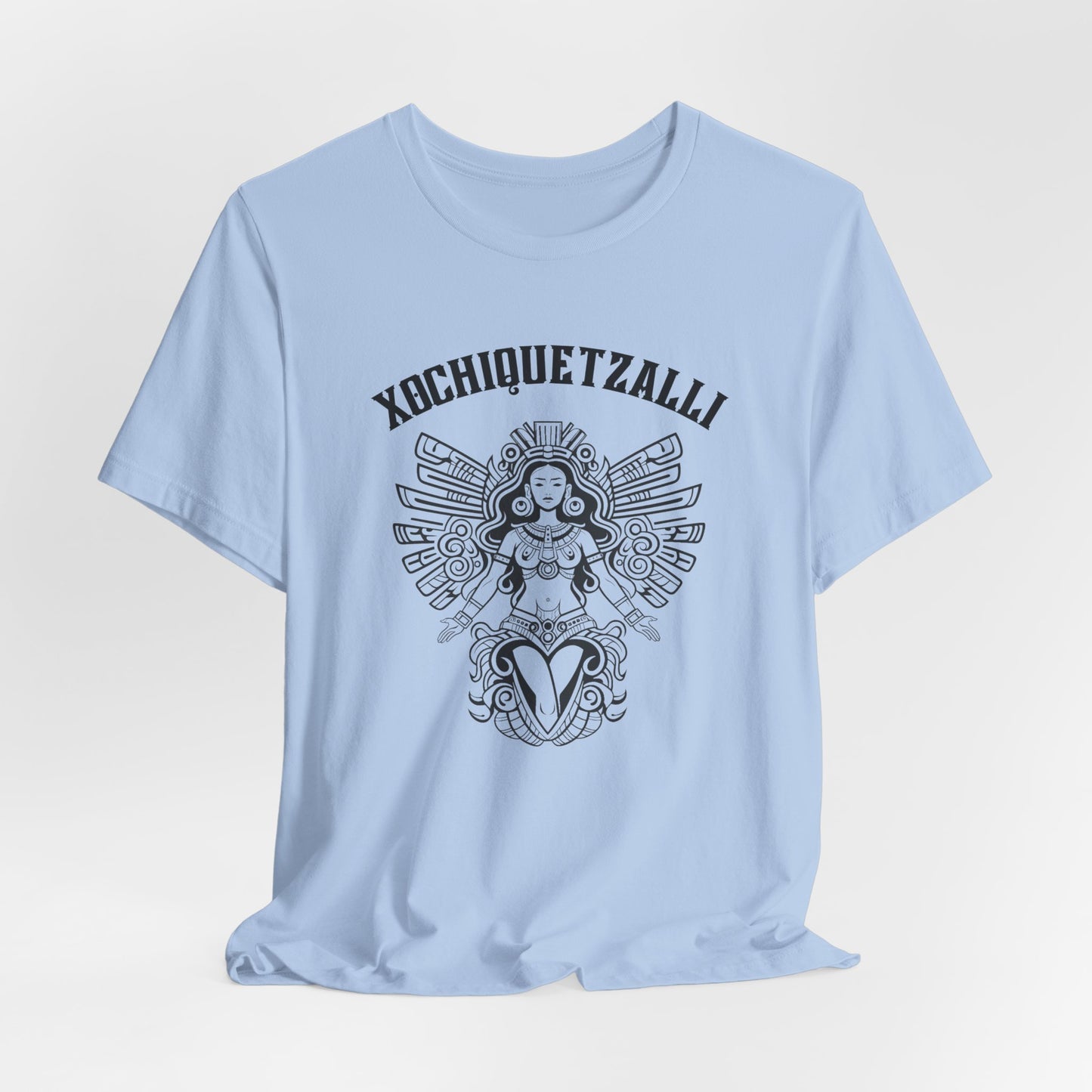Xochiquetzalli Aztec Goddess of Fertility Shirt | Gift for Her , Xochiquetzal Aztec Art , Latino Americans , Mexican Shirts