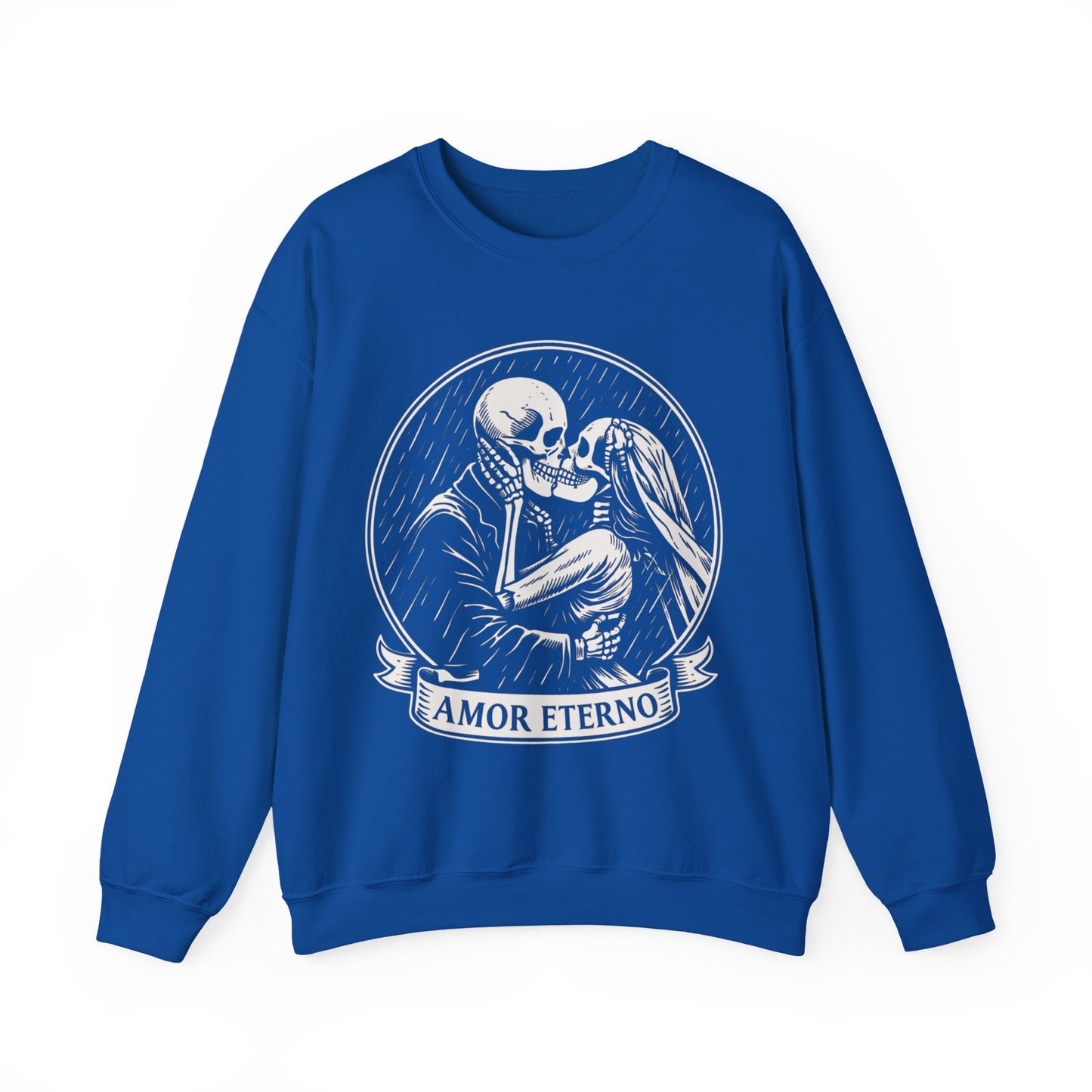 Amor Eterno Sweatshirt - Forever Love Spanish Quote - Romantic Gift for Her - Couples Matching - Latino Love Shirt