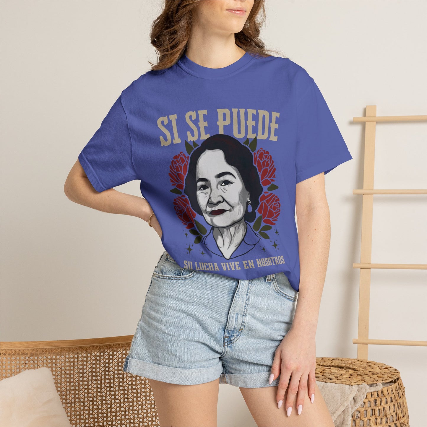 Si Se Puede Dolor Huerta T-Shirt | Huelga Civil Rights Tee | Unisex Shirt | Comfort Colors Farmworker Immigrant Shirt