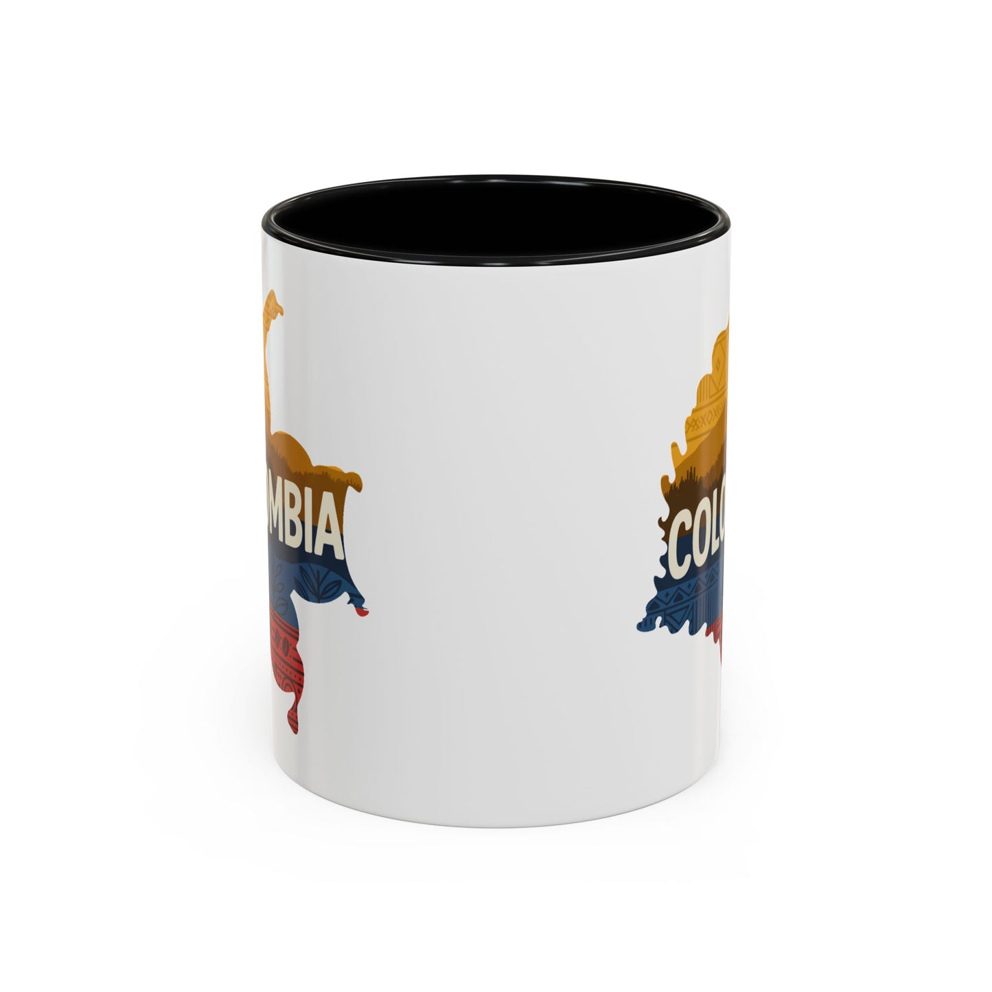 Colombia Mug - Colombian Heritage Gift, Orgullo Colombiano Coffee Cup, Mi Colombia Bella Souvenir for Hispanic Pride
