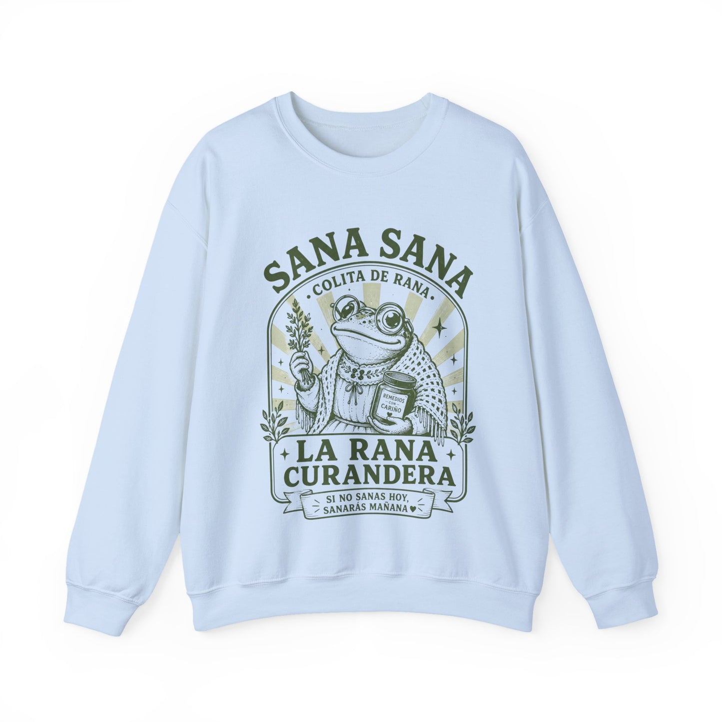 Colita De Rana Sweatshirt - Funny Spanish Saying Sudadera - Latina Gift - Bilingual Humor Pullover