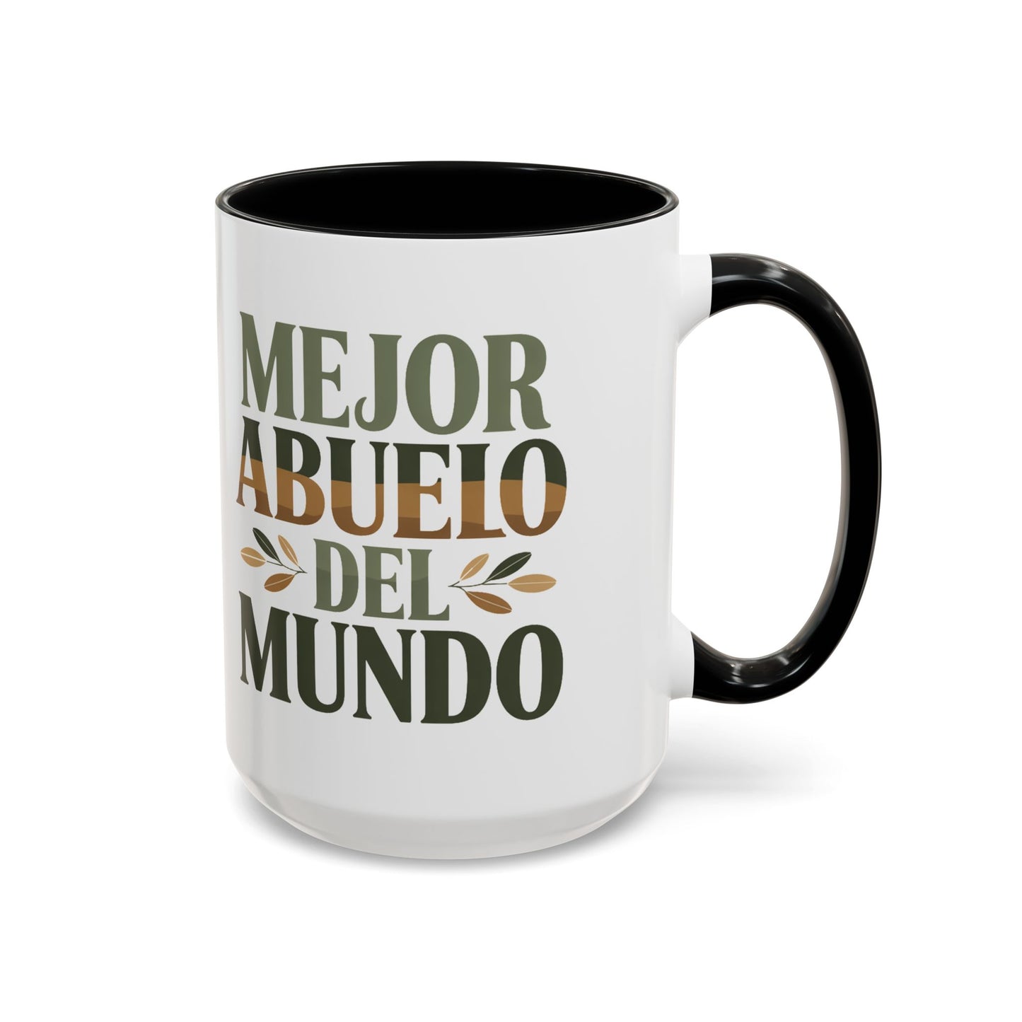 Abuelo Mug - Latino Grandpa Gift, Spanish Family Mug, Abuelo Querido Coffee Cup, Hispanic Grandfather Present