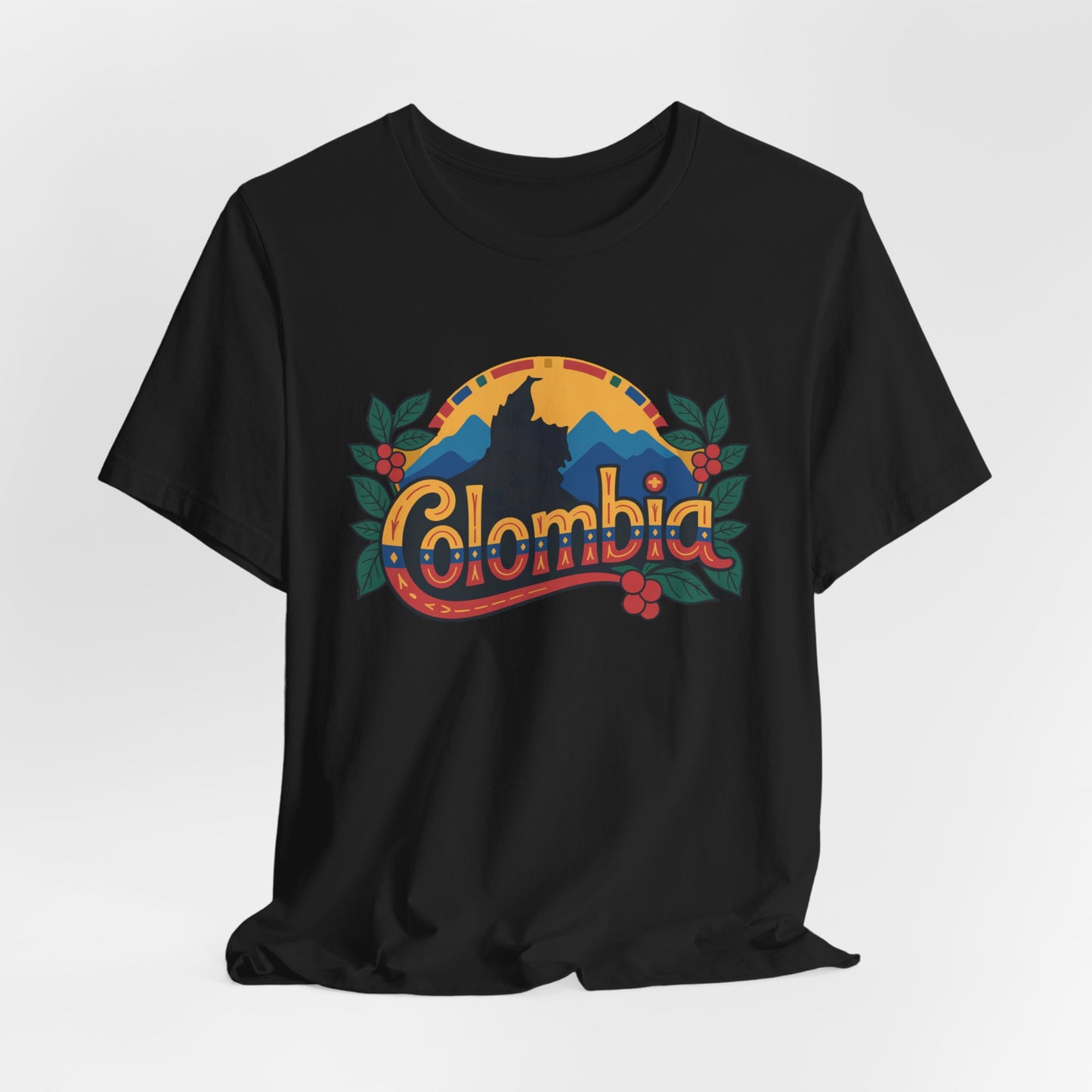 Colombia T-Shirt - Colombian Heritage Pride Tee - Orgullo Colombiano Shirt - Colombia Gift - Hispanic Pride Tee