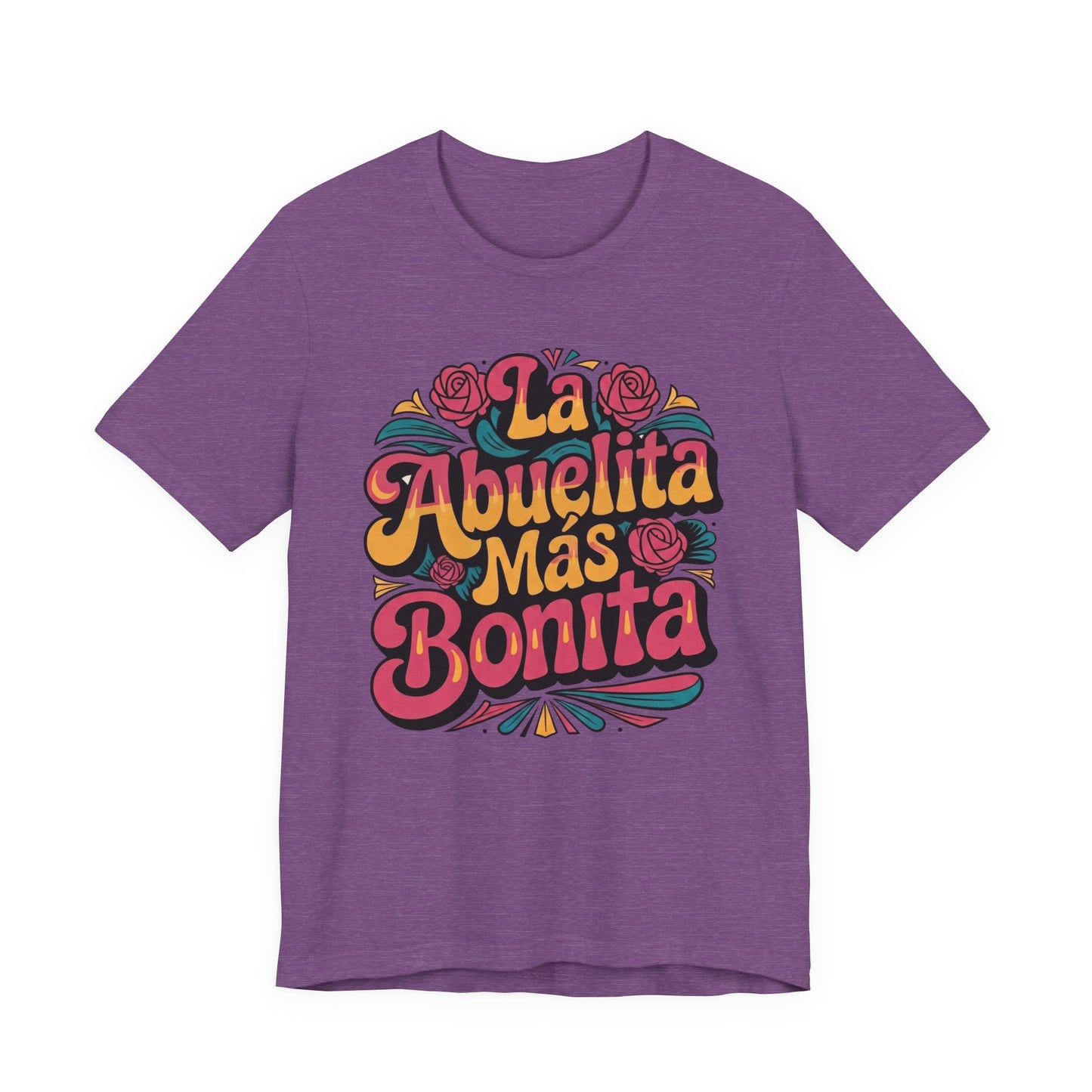 Groovy Art La Abuelita Mas Bonita Shirt, Abuelita Gift, Latina Grandmother Gift,  Abuela Birthday Gift, Mother's Day Abuela