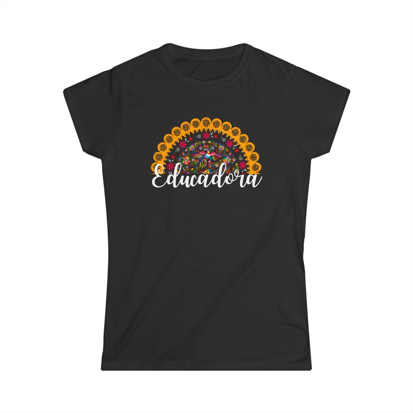 Educadora Mexican Lace Women's Softstyle Tee