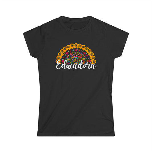 Educadora Mexican Lace Women's Softstyle Tee