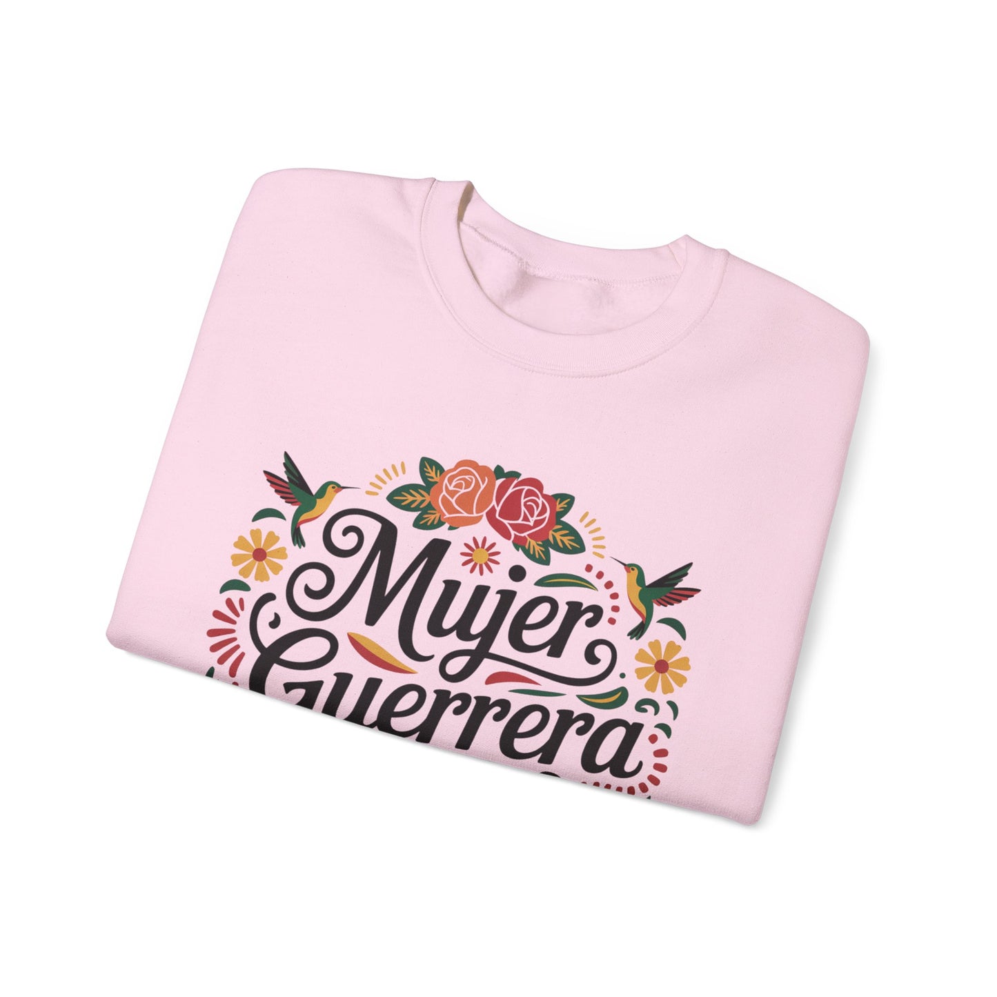 Mujer Guerrera Sweatshirt - Latina Power Hoodie Gift for Strong Women - Warrior Woman Shirt - Latino Heritage Wear