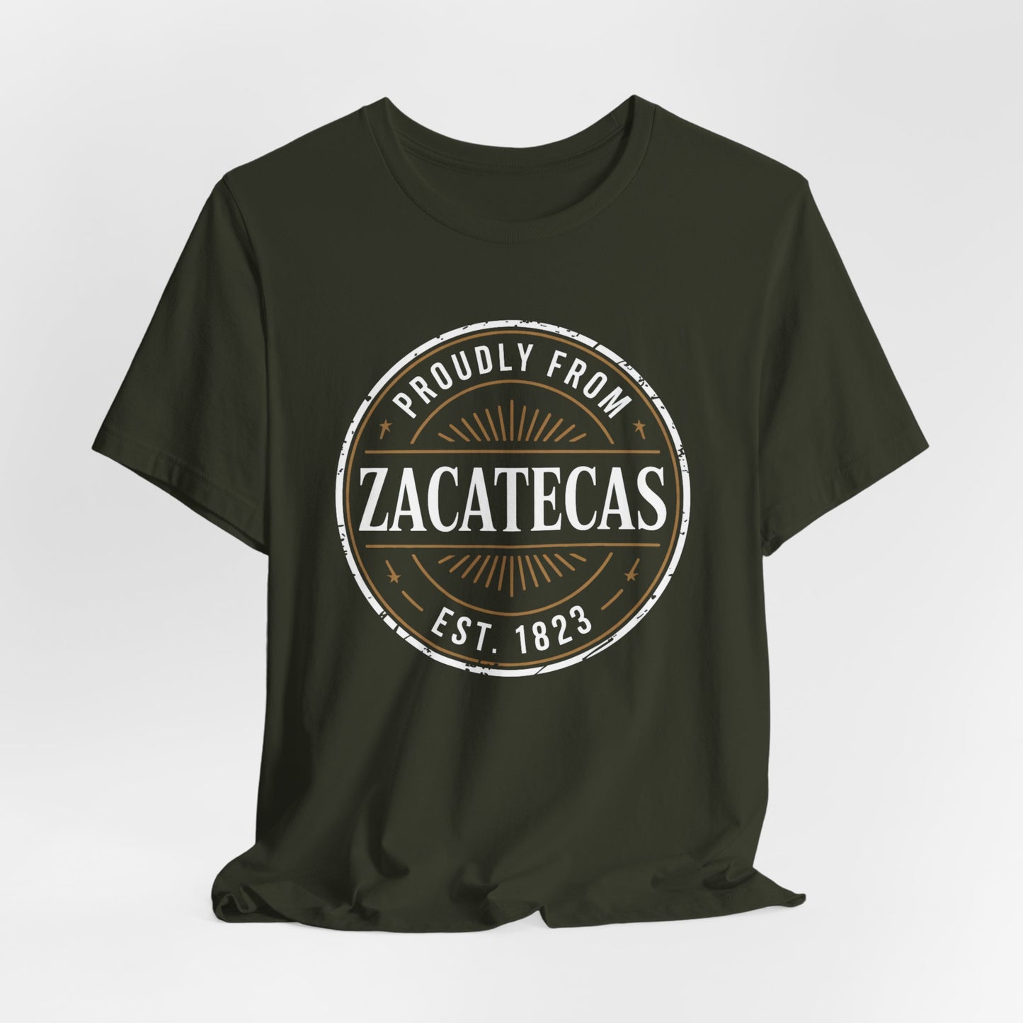 Zacatecas T-Shirt - Mexican State Pride Tee - Zacatecano Gift - Hispanic Heritage Shirt - Orgullo Mexicano - Mexico Estado Tee