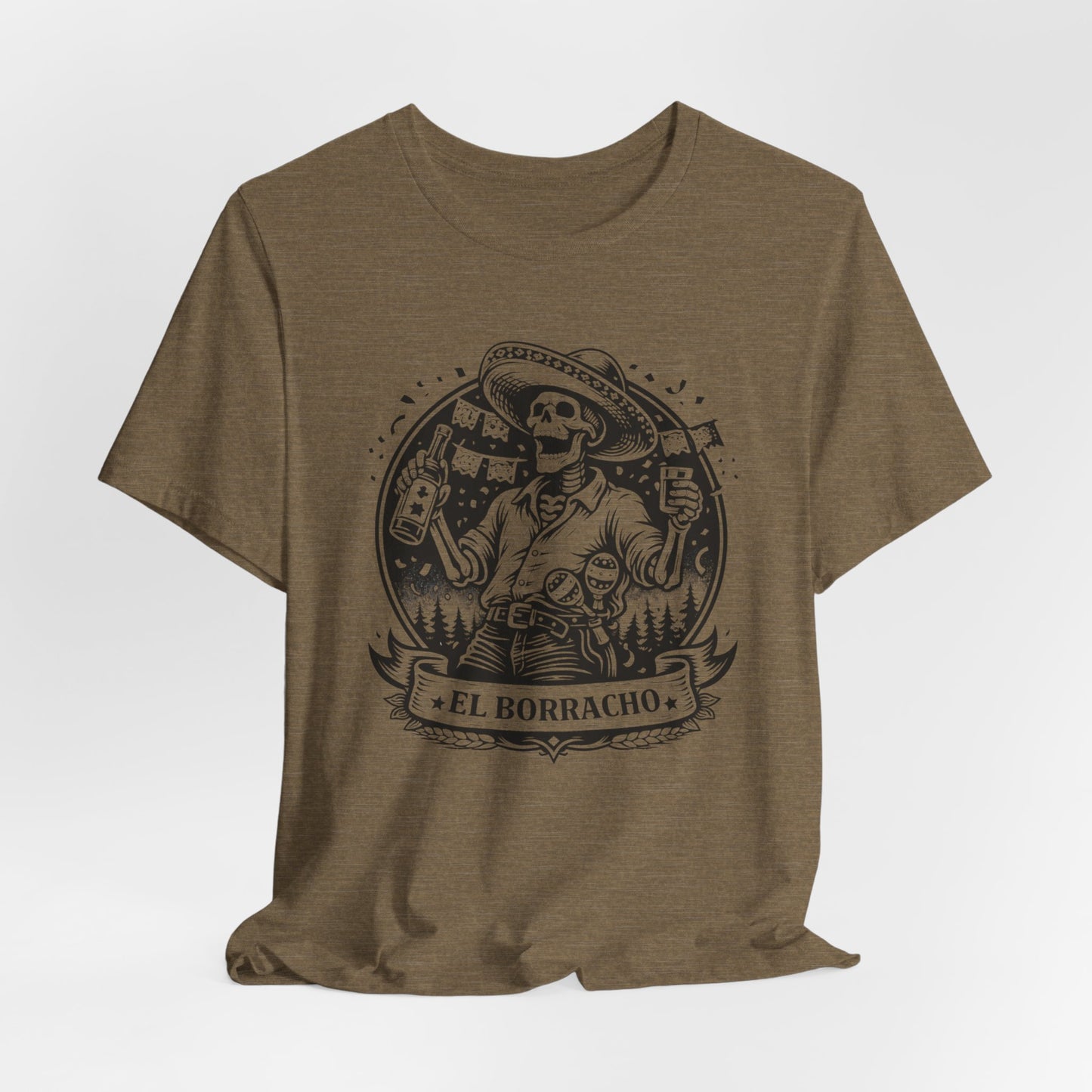 El Boracho T-Shirt - Funny Spanish Tee for Latino Heritage & Hispanic Culture - Mexican Saying Gift Shirt