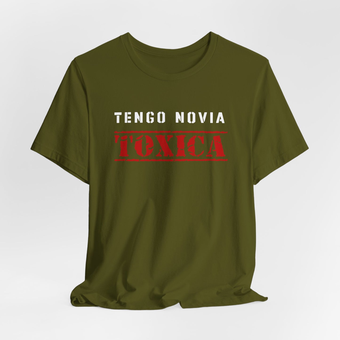 Tengo Novia Toxica Shirt | Boyfriend Tee | Regalos para Novio | Camiseta para Hombre
