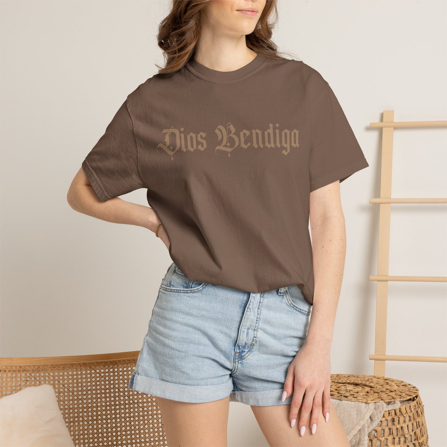 Dios Bendiga Shirt |  Chicano Streetwear Tee | Latino Graphic Tee | Camisa Cristiana | Comfort Colors T Shirt
