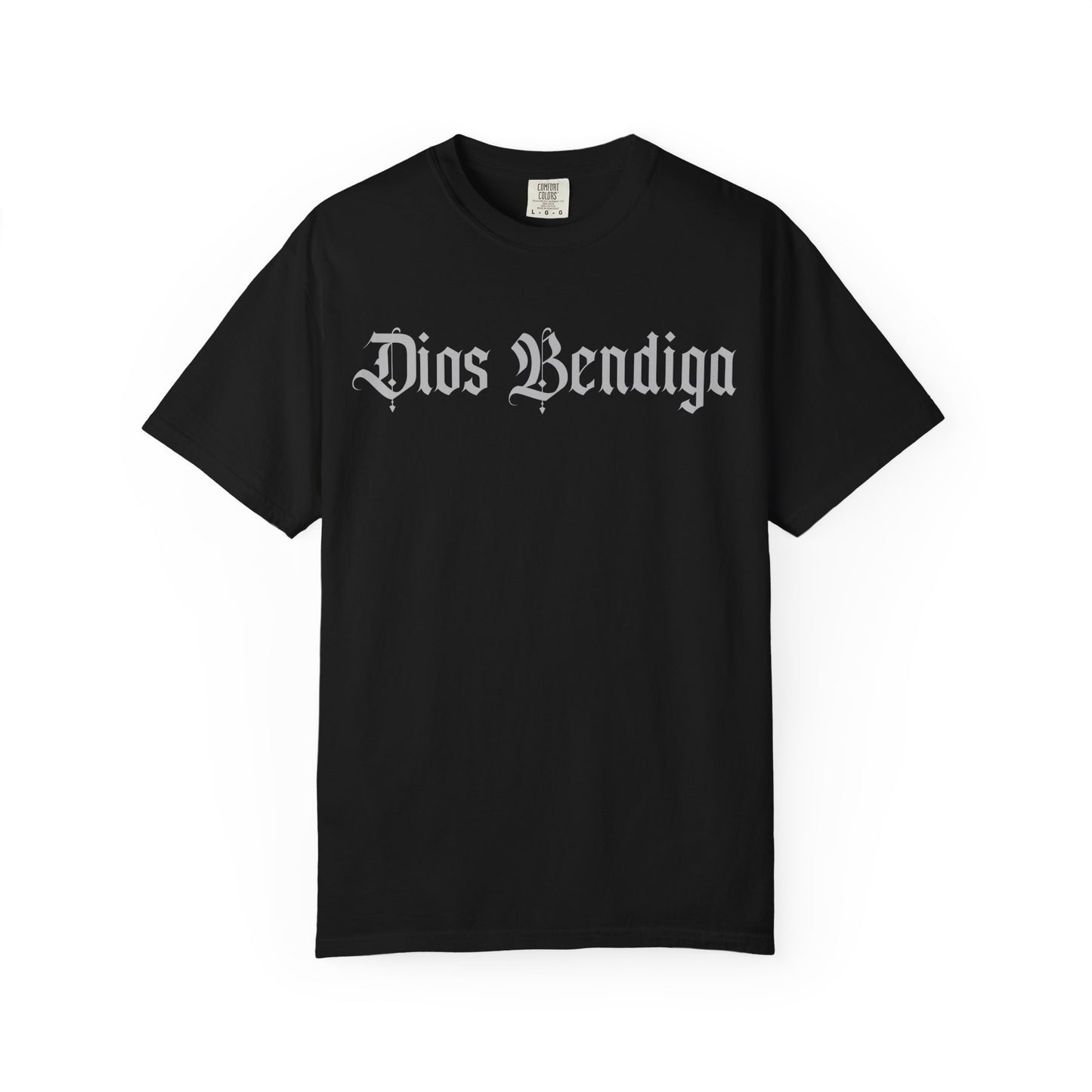 Dios Bendiga Shirt |  Chicano Streetwear Tee | Latino Graphic Tee | Camisa Cristiana | Comfort Colors T Shirt