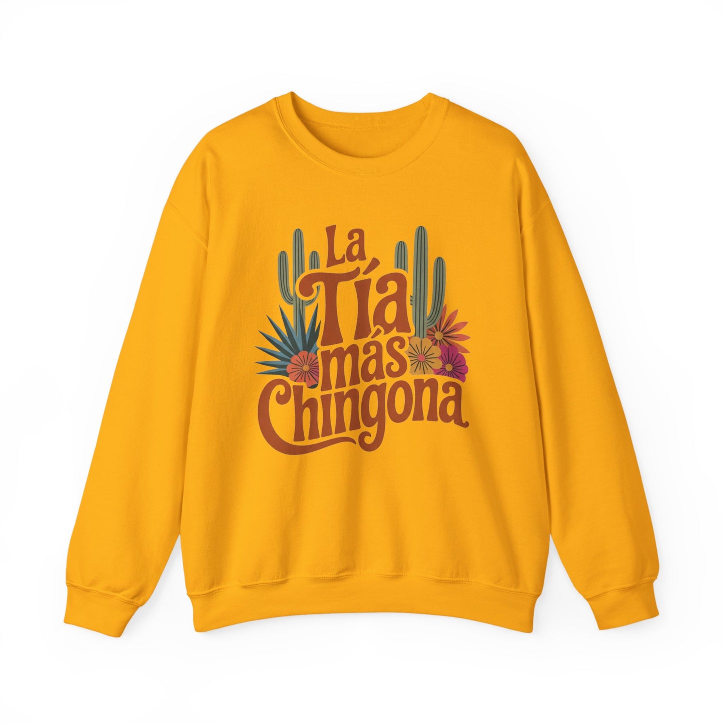 Tía Sweatshirt - Proud Tia Gift - Hispanic Aunt Pullover - Latino Family Gift - Tía Linda Shirt - Best Tía Ever