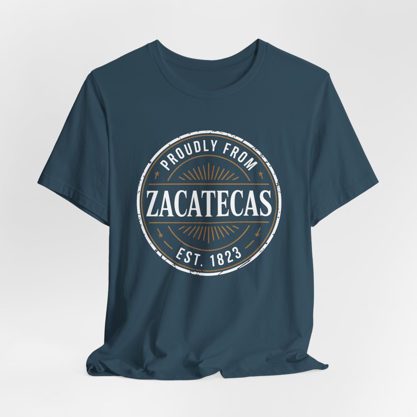 Zacatecas T-Shirt - Mexican State Pride Tee - Zacatecano Gift - Hispanic Heritage Shirt - Orgullo Mexicano - Mexico Estado Tee