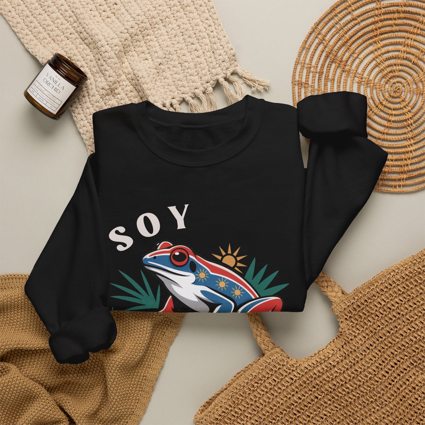 Boricua Sweatshirt - Puerto Rican Pride Hoodie Gift - Orgullo Boricua - PR Pride Wear - Isla del Encanto Clothing