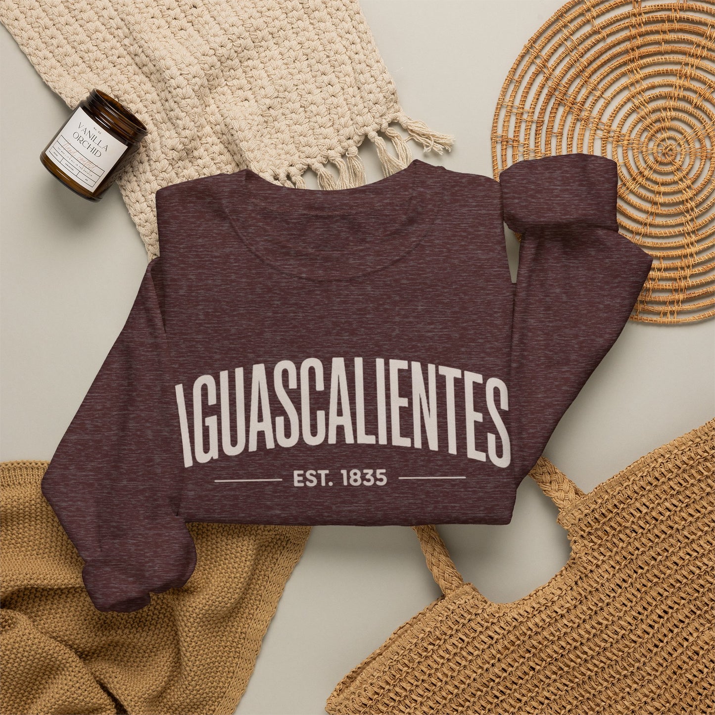 Aguascalientes Sweatshirt - Mexican State Pride Pullover - AGS Mexico Gift - Orgullo Mexicano Hispanic Heritage Wear