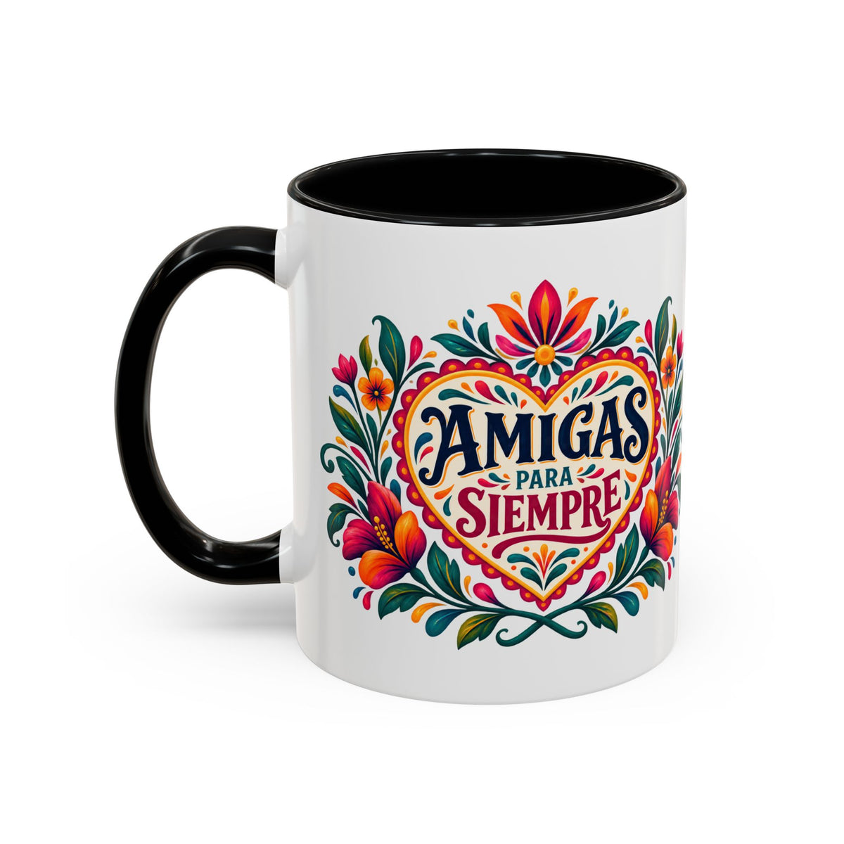 Amigas para Siempre Mug - Best Friend Gift for Her - Spanish Latina Friendship Coffee Mug