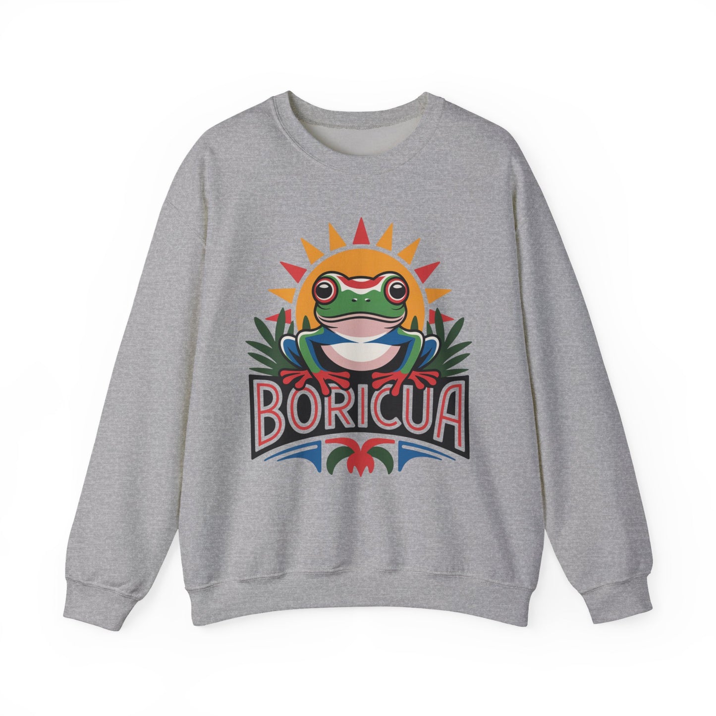 Boricua Sweatshirt - Puerto Rican Pride Gift - Borinquen Heritage Sudadera - Latino Hispanic Pride Wear