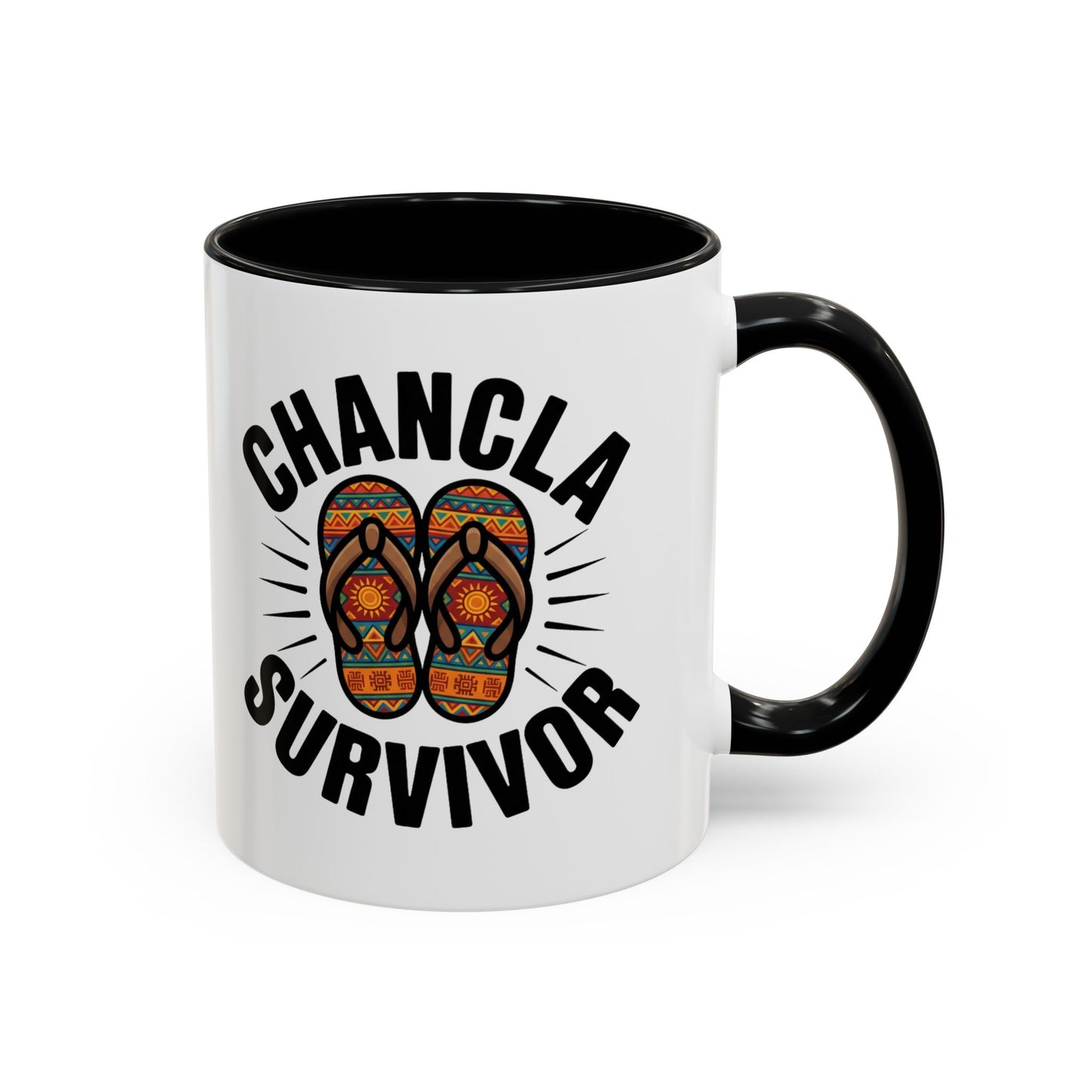 Chancla Mug - Funny Latino Gift for Abuela Mama - Hispanic Comedy Coffee Cup - Mexican Humor Mug - Spanish Culture Gift
