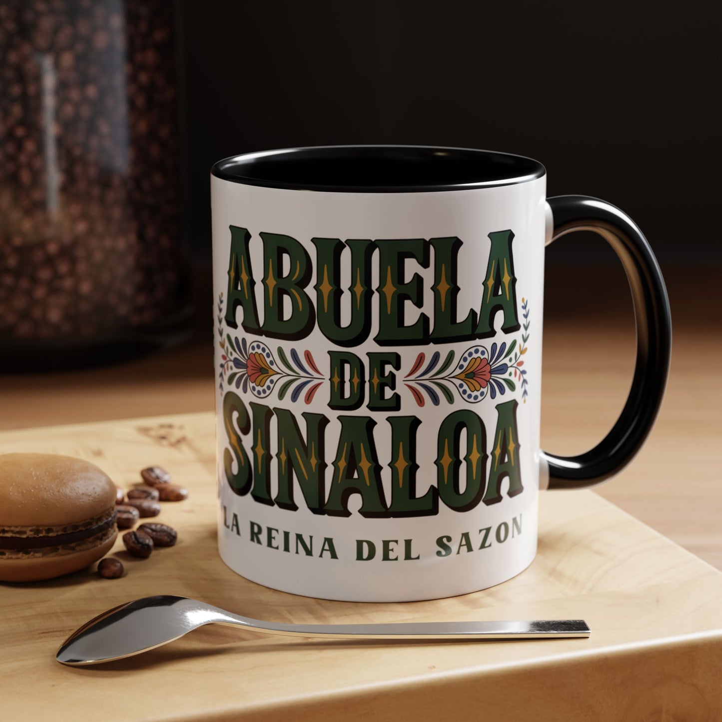 Abuela de Sinaloa - Latino Grandma Coffee Cup Gift - Hispanic Family Abuela Amor - Spanish Grandma Present