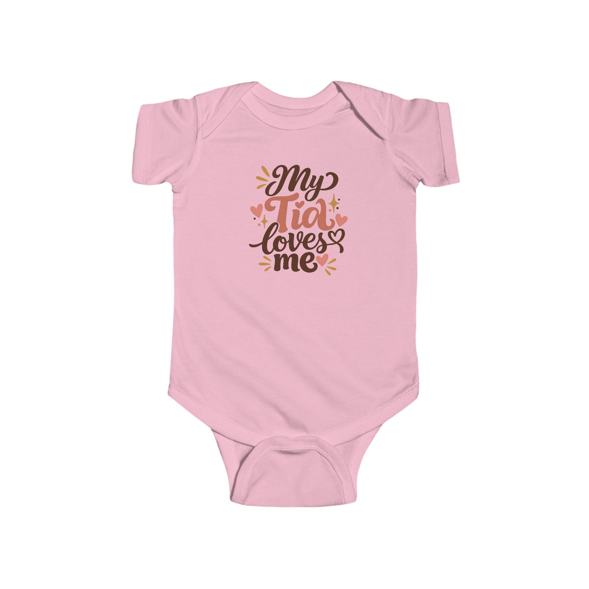 My Tia Loves Me Onesie - Mexican Baby Bodysuit - Tia Gift Baby Shower - Cute Latina Tia Infant One Piece