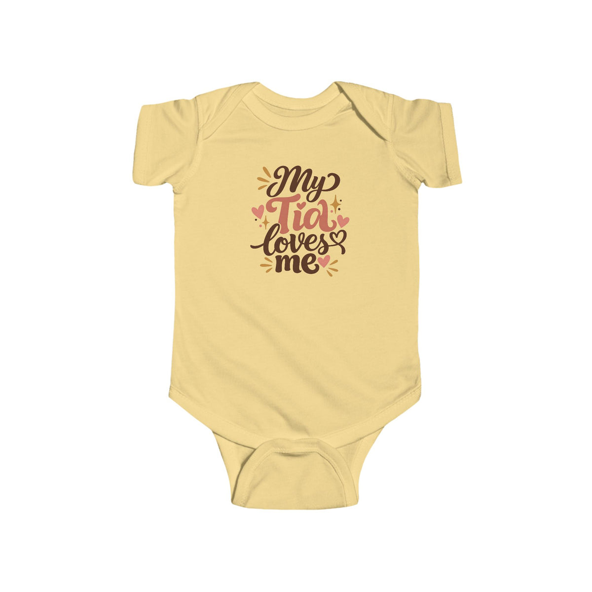 My Tia Loves Me Onesie - Mexican Baby Bodysuit - Tia Gift Baby Shower - Cute Latina Tia Infant One Piece