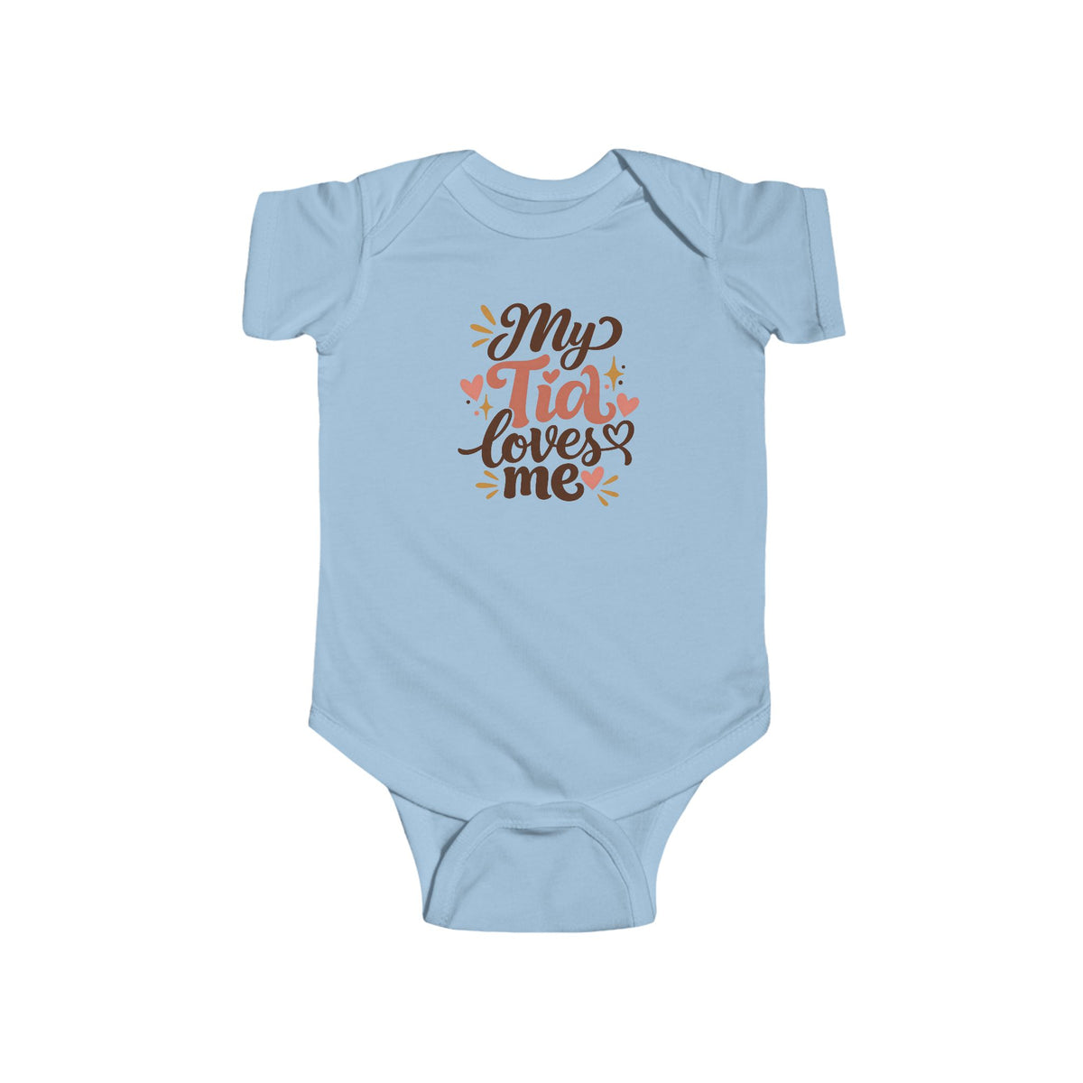 My Tia Loves Me Onesie - Mexican Baby Bodysuit - Tia Gift Baby Shower - Cute Latina Tia Infant One Piece