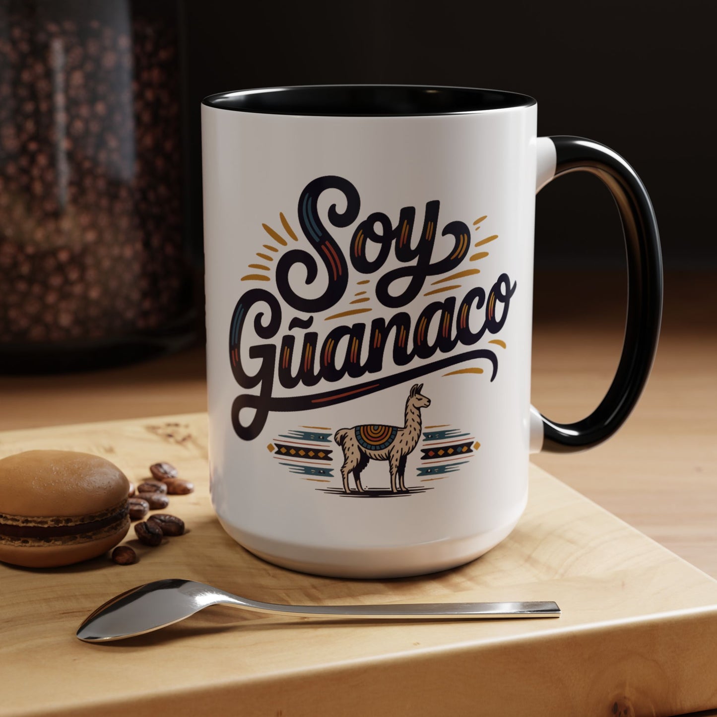 Soy Guanaco El Salvador Mug - Salvadoran Pride Coffee Cup | Pulgarcito Latino Gift | Central American Hispanic Pride Mug