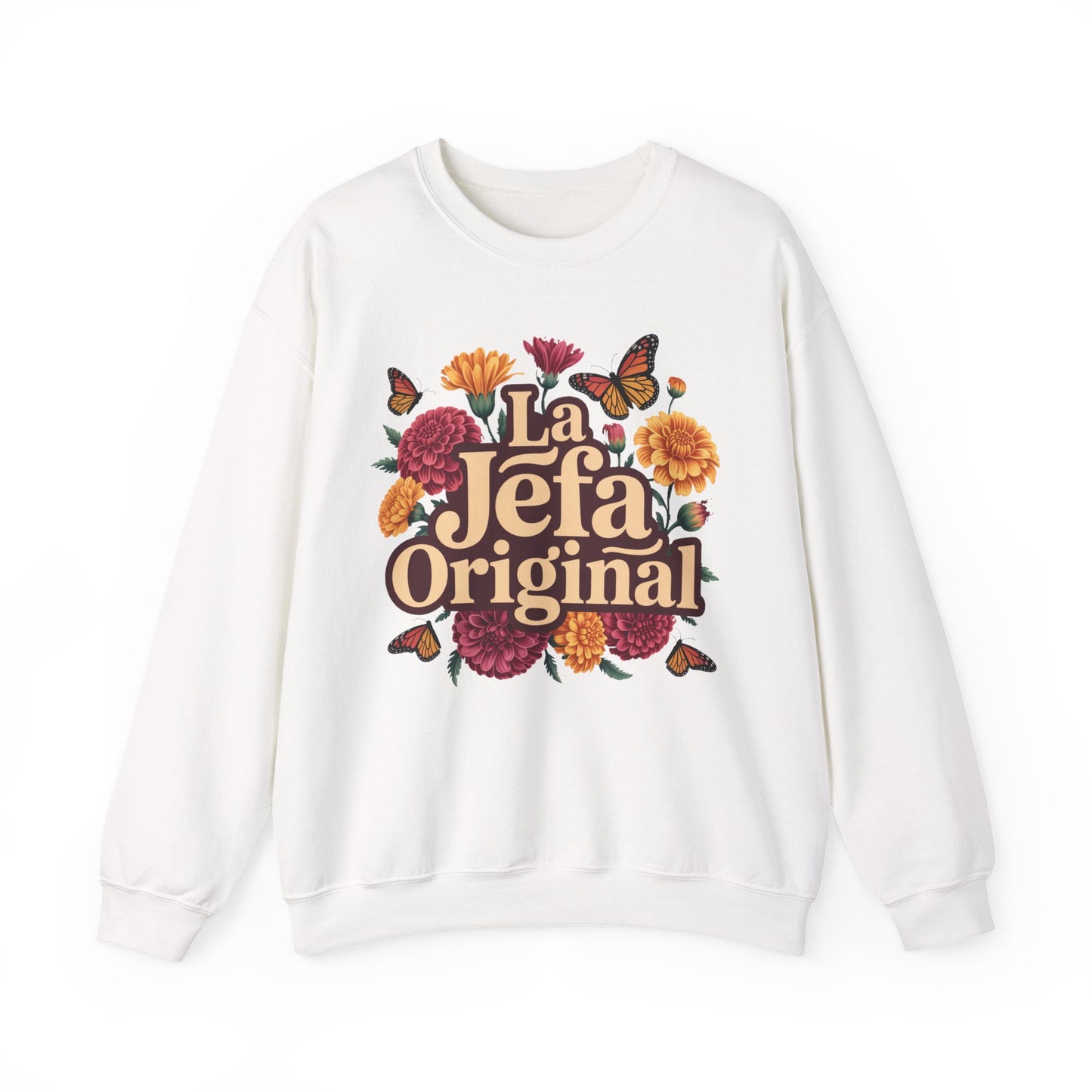 La Jefa Sweatshirt - Latina Boss Babe Gift - Mujer Fuerte Empowerment Hoodie - Feminist Gift for Her - Latina Pride Wear