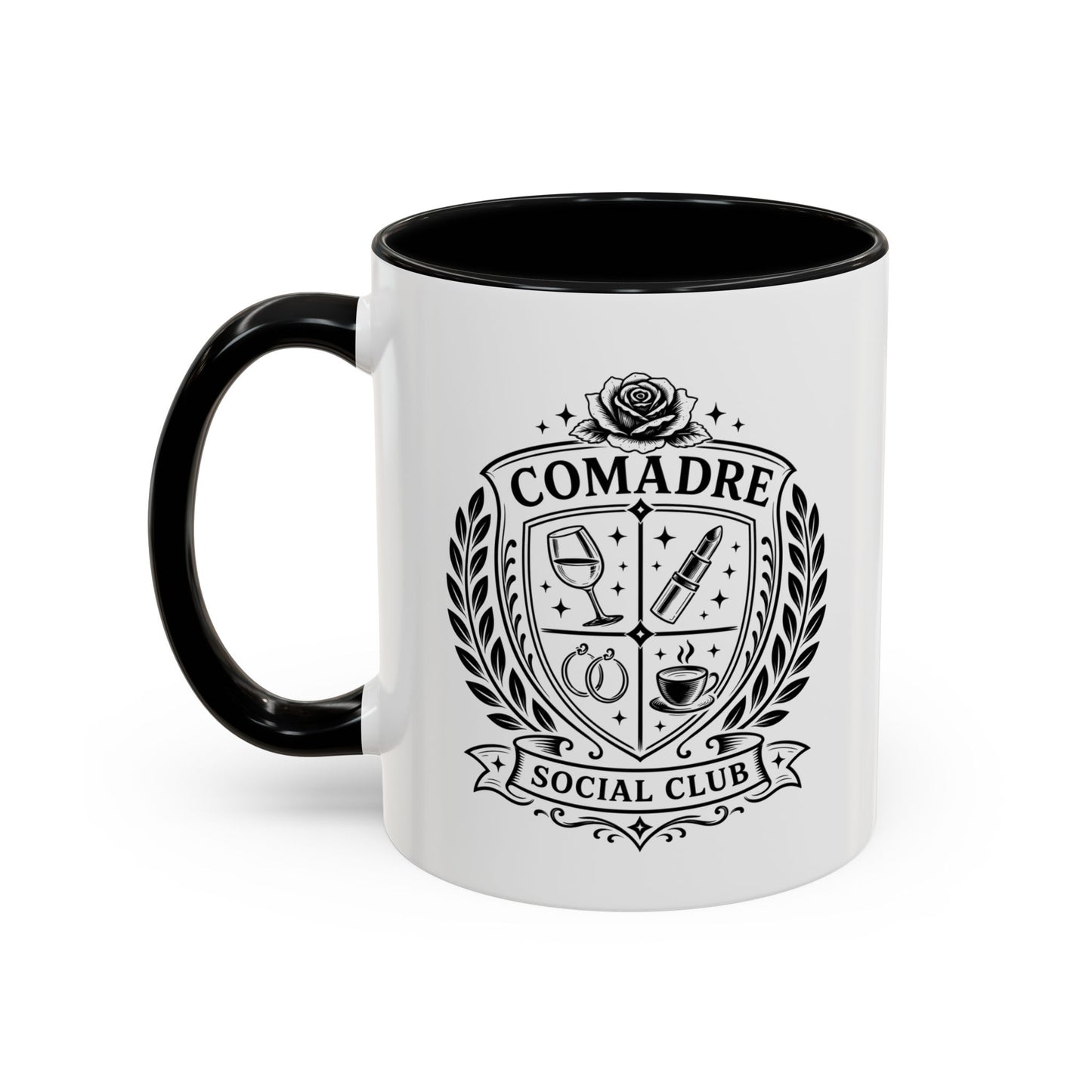 Comadre Club Energy Mug - Latina Gift for Her - Regalos Para Mujer - Spanish Coffee Cup - Friendship Gift