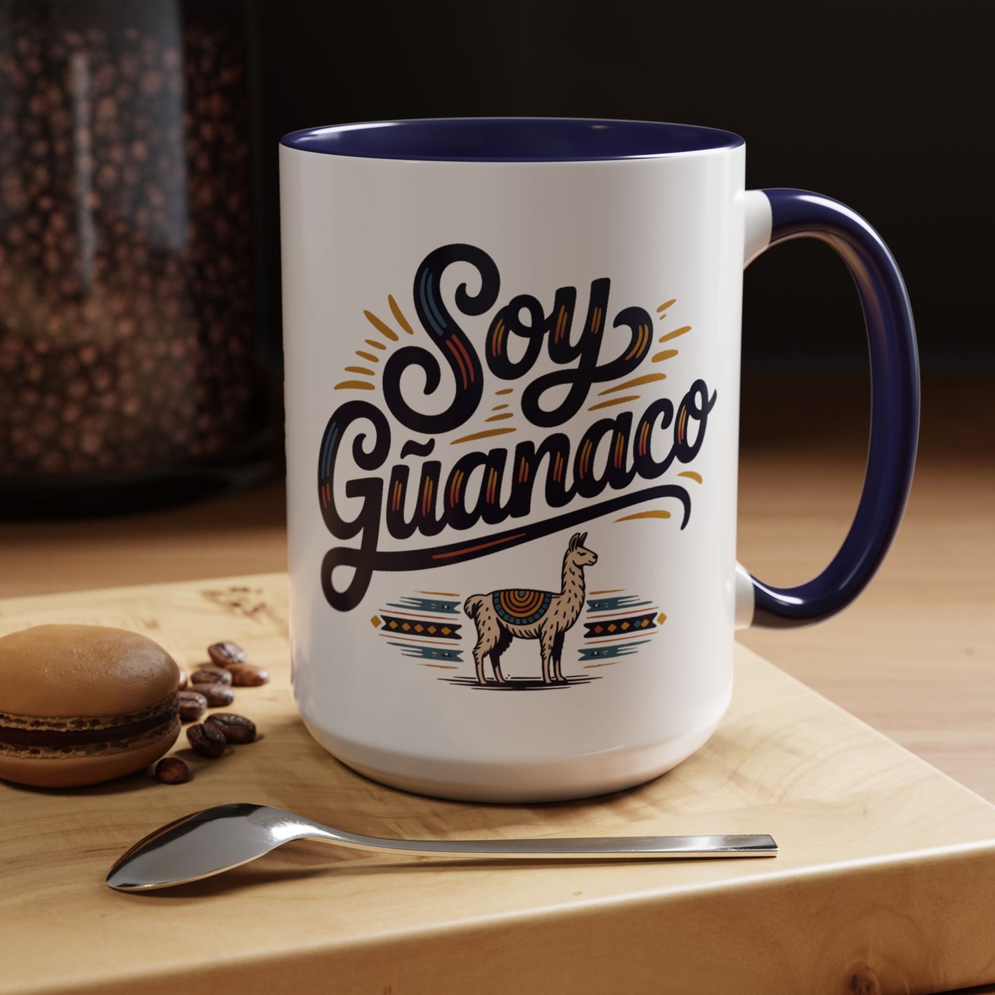 Soy Guanaco El Salvador Mug - Salvadoran Pride Coffee Cup | Pulgarcito Latino Gift | Central American Hispanic Pride Mug