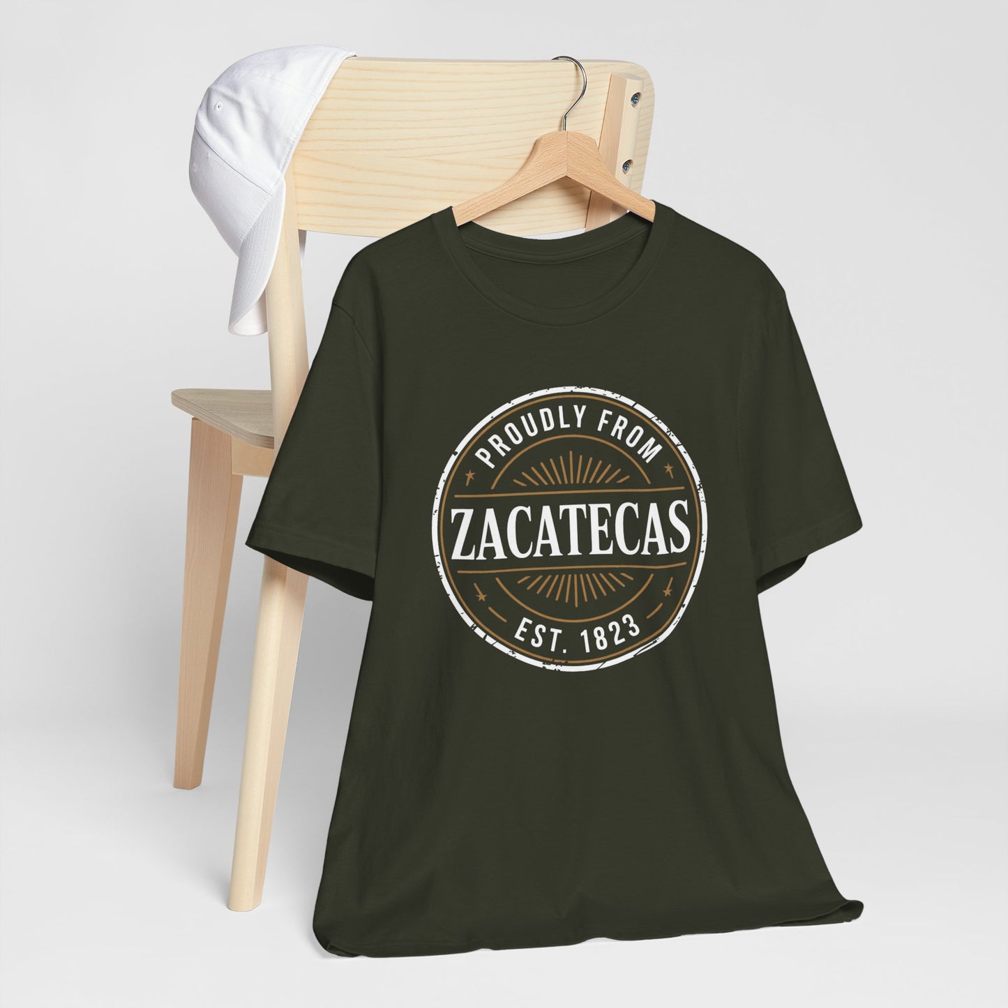 Zacatecas T-Shirt - Mexican State Pride Tee - Zacatecano Gift - Hispanic Heritage Shirt - Orgullo Mexicano - Mexico Estado Tee