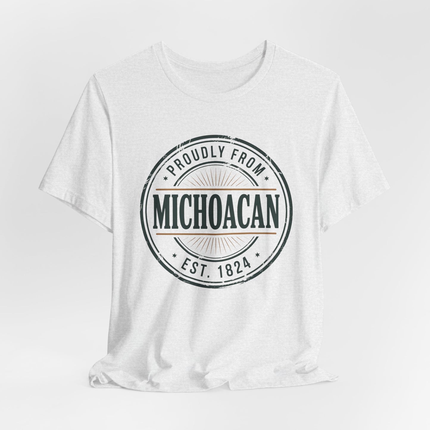 Michoacán T-Shirt - Mexican State Pride Tee - Michoacano Heritage Gift - Orgullo Mexicano Shirt - Mexico Regional Wear