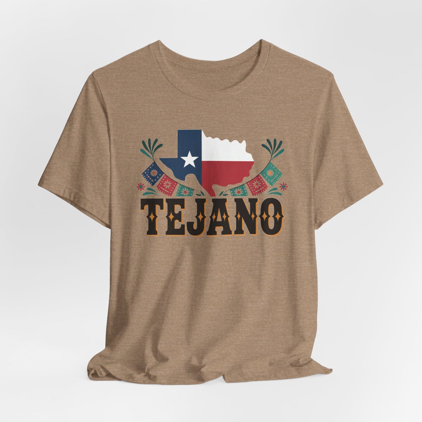 Tejano T-Shirt - Orgulloso Tejano Pride Tee - Texas Mexican Heritage Gift - Latino Culture Shirt - Tex Mex Style