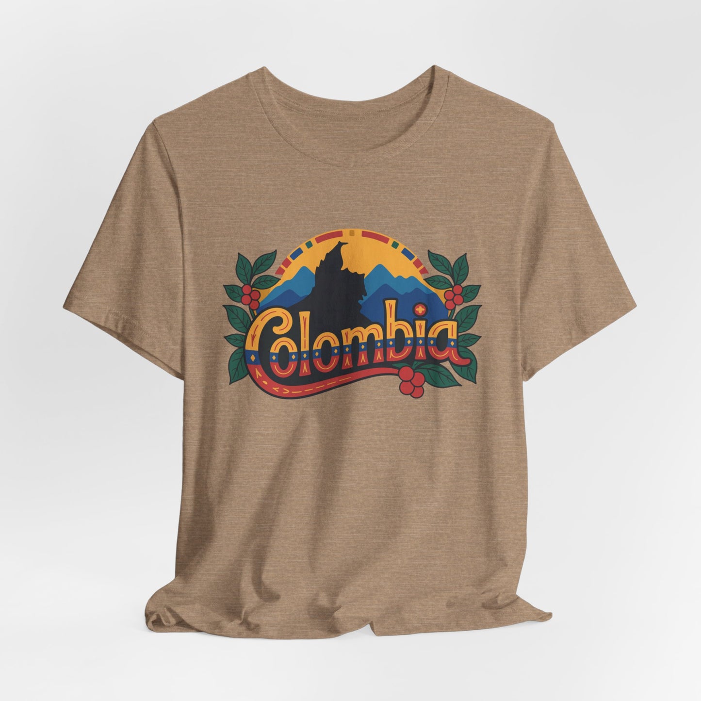 Colombia T-Shirt - Colombian Heritage Pride Tee - Orgullo Colombiano Shirt - Colombia Gift - Hispanic Pride Tee