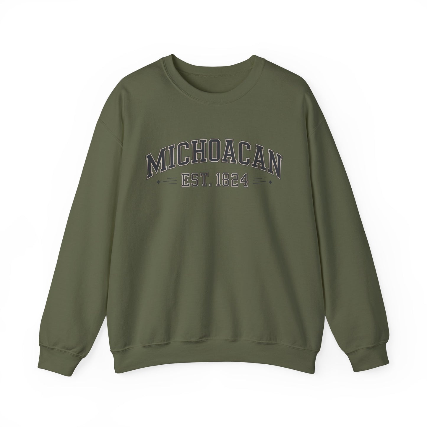 Michoacán Sweatshirt - Mexican State Pride Sudadera - Michoacán Mexico Heritage Gift - Orgullo Mexicano