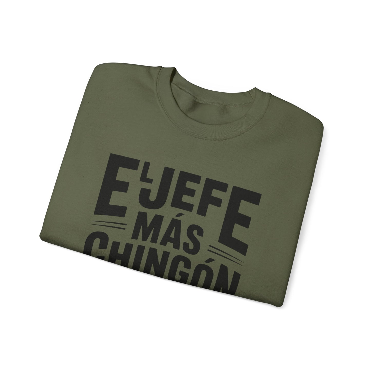El Jefe Sweatshirt - Latino Pride Boss Gift - Hispanic Heritage Clothing - Spanish Saying Shirt - Jefe Regalo
