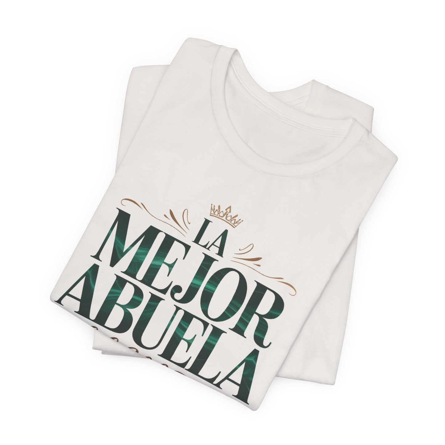 Mejor Abuela T-Shirt - Latino Family Gift - Hispanic Grandma Tee - Abuela Shirt - Spanish Family Love Tee