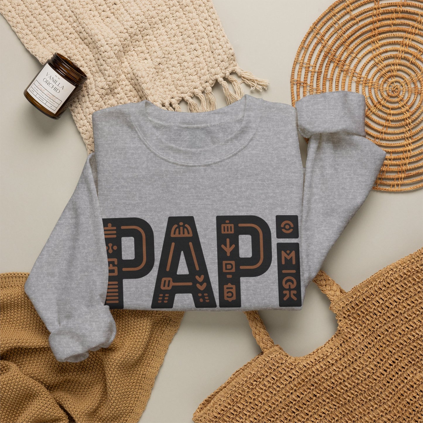 Papi Sweatshirt - Latino Dad Gift - Spanish Father Pullover - Papi Regalo - Hispanic Family Shirt - Daddy Sweatshirt