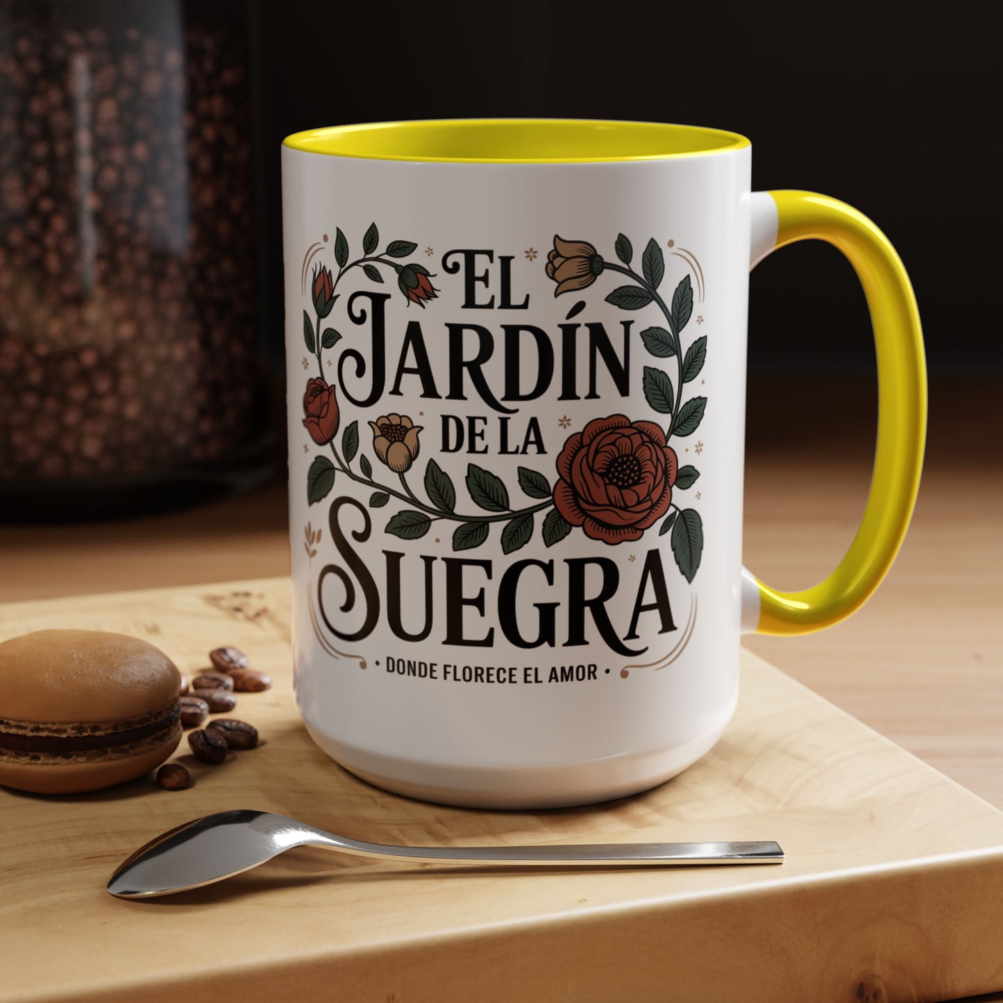 Suegra Mug - Funny Mother in Law Gift - Latino Family Humor Coffee Cup - Regalos para Suegra - Spanish Mug