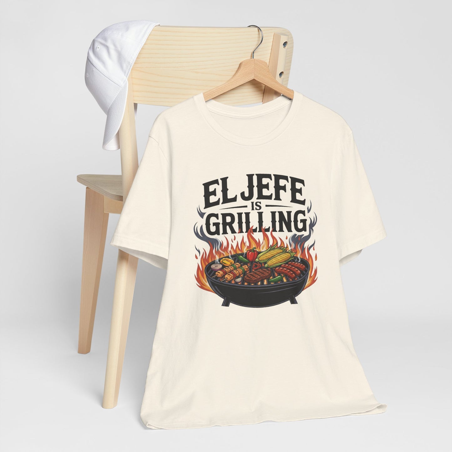 El Jefe T-Shirt - Latino Pride Boss Tee - Hispanic Heritage Gift - Jefe Papa Shirt - Spanish Tshirt for Men