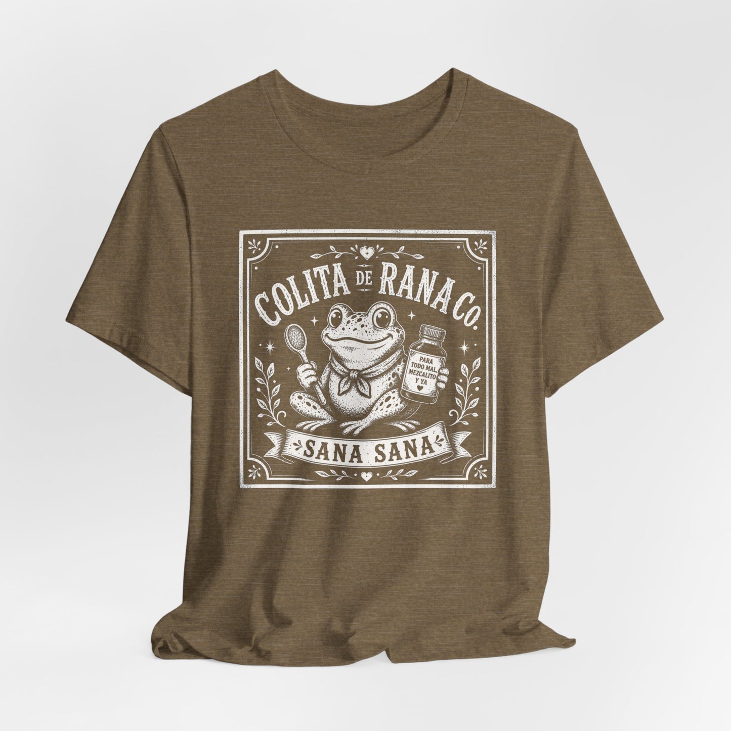 Colita De Rana T-Shirt - Funny Spanish Saying Tee - Latina Pride Gift - Bilingual Humor Shirt - Gift for Her
