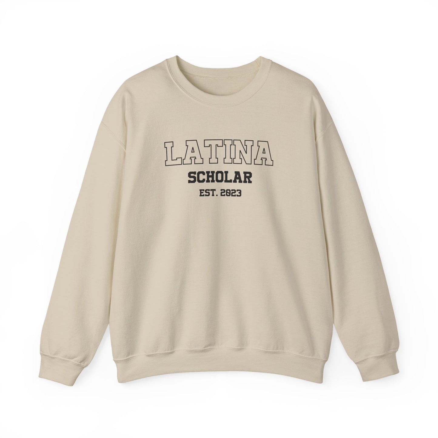 Custom Graduation Gift Latina Scholar Sweater | Latina Empowerment, Latina Shirts | By Mama Latina Artist, Latina Owned Shop