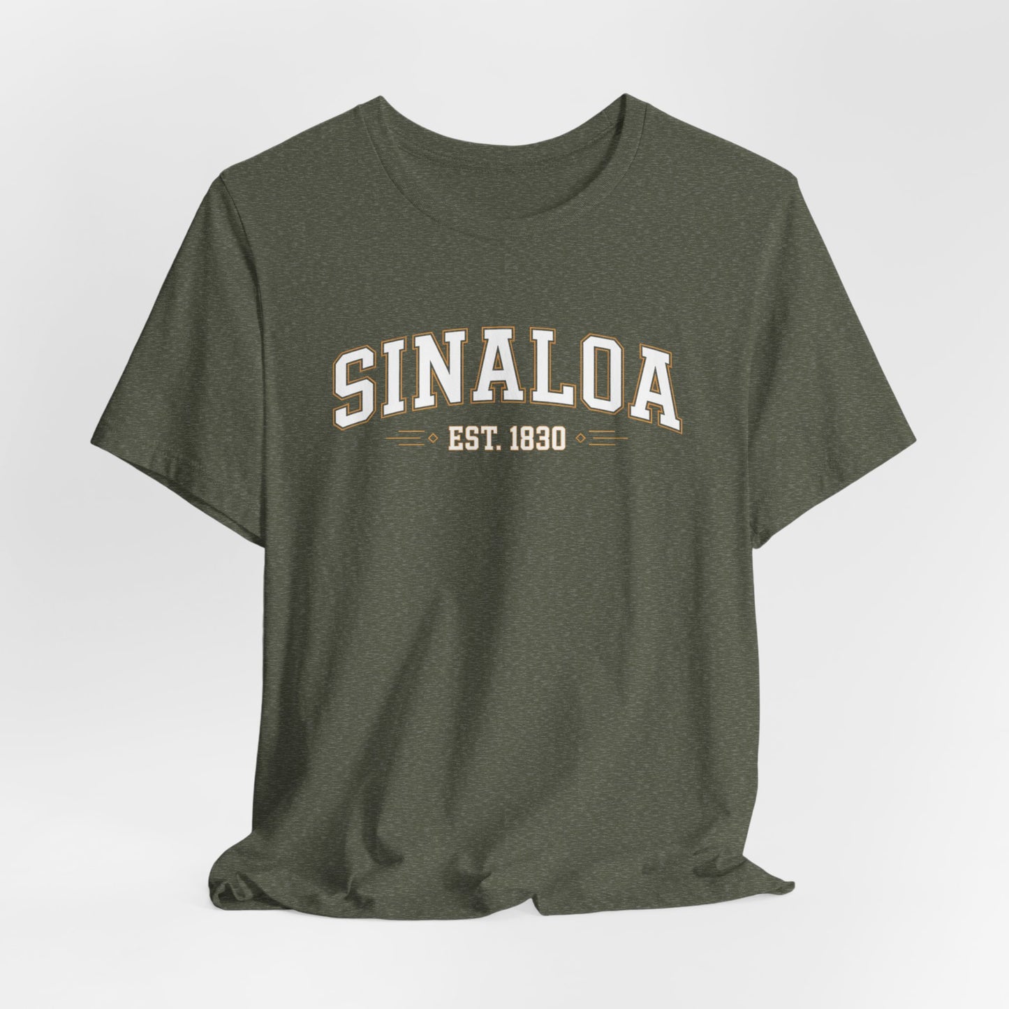Sinaloa T-Shirt - Mexican Heritage Tee - Sinaloa Pride Gift - Estado Shirt - Hispanic Pride - Mexico Regional Wear