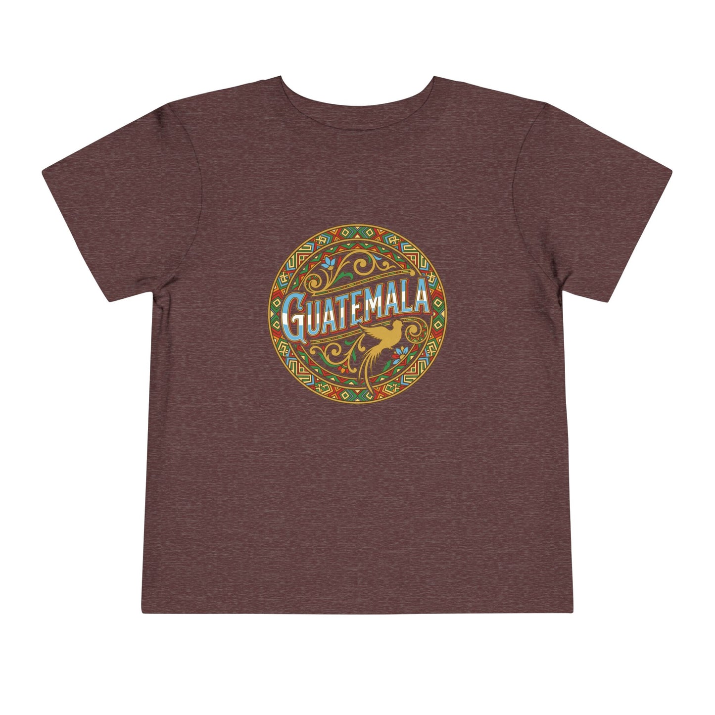 Guatemala Toddler T-Shirt - Guate Pride Tee - Guatemalteco Gift - Chapín Shirt - Central American Hispanic Pride - Guatemala Amor