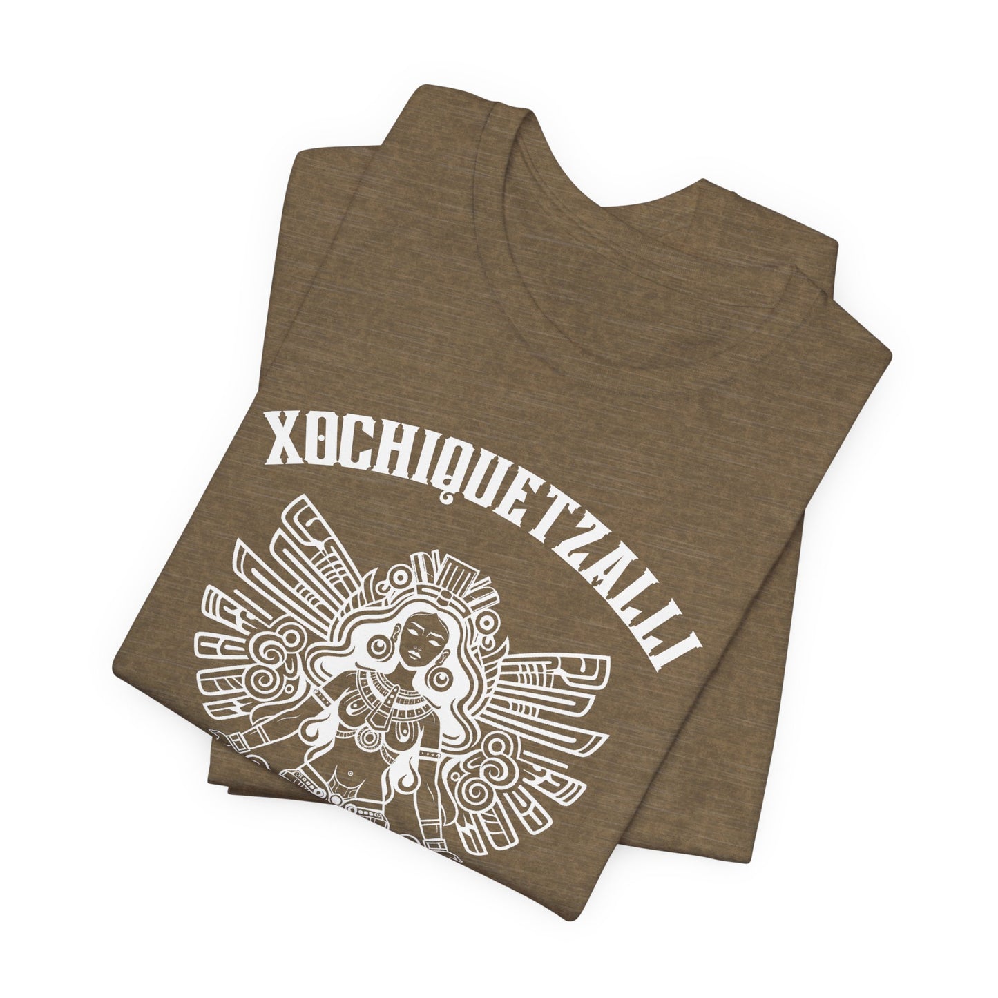 Xochiquetzalli Aztec Goddess of Fertility Shirt | Gift for Her , Xochiquetzal Aztec Art , Latino Americans , Mexican Shirts