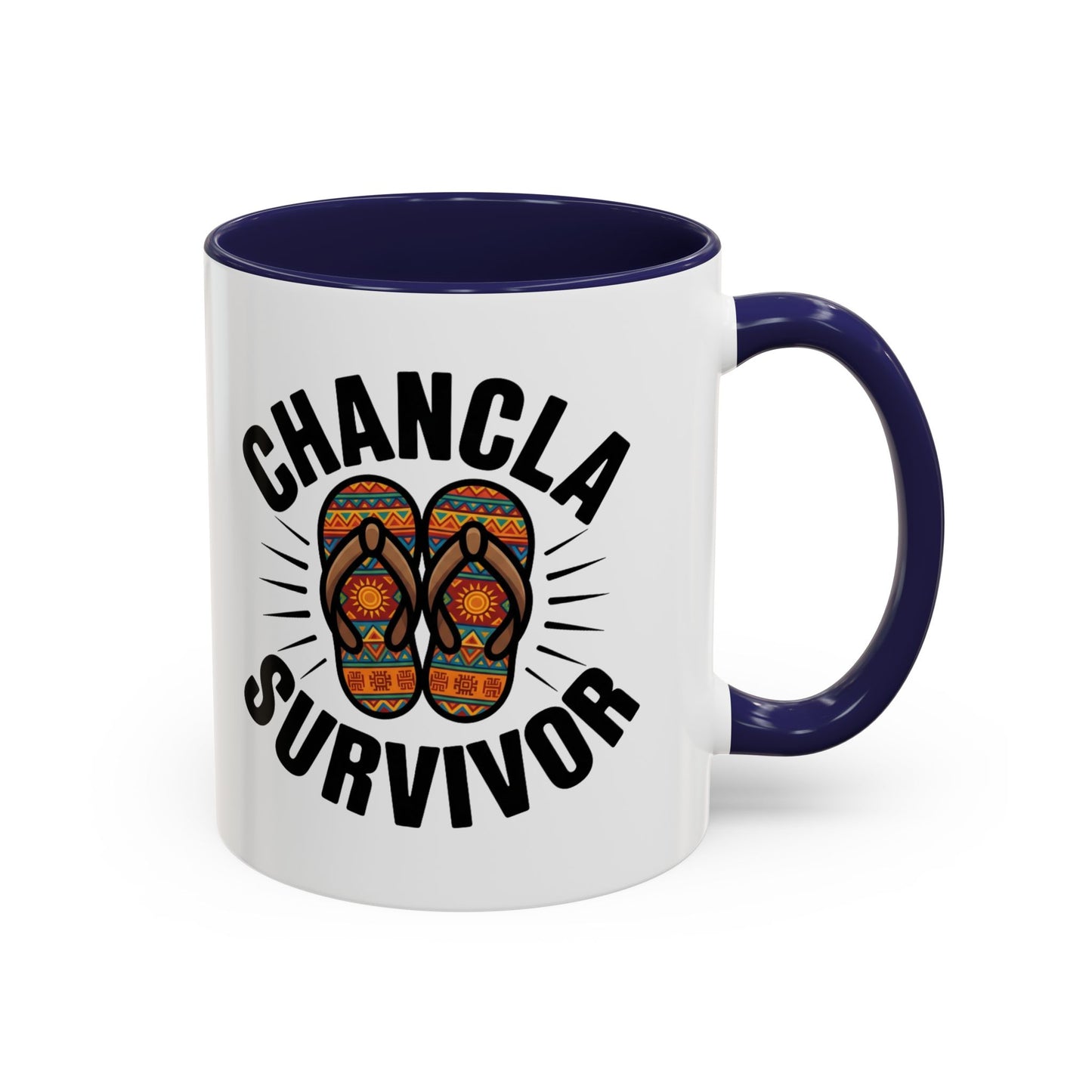 Chancla Mug - Funny Latino Gift for Abuela Mama - Hispanic Comedy Coffee Cup - Mexican Humor Mug - Spanish Culture Gift