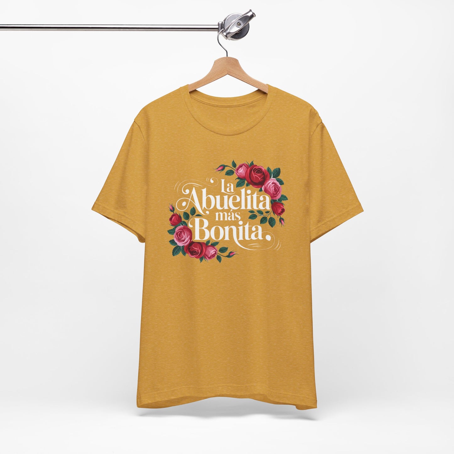 La Abuelita Mas Bonita Shirt, Abuelita Gift Roses, Latina Grandmother Gift,  Abuela Birthday Gift, Mother's Day Abuela