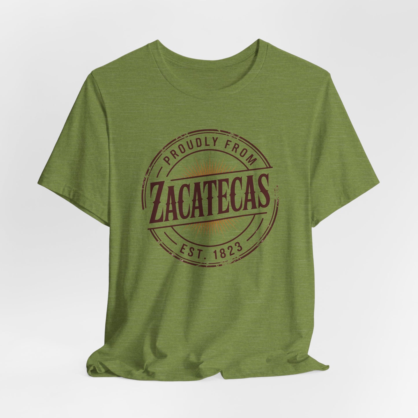 Zacatecas T-Shirt - Mexican Heritage Tee - Zacatecano Orgullo Gift - Mexico Pride Shirt - Hispanic Heritage Tee