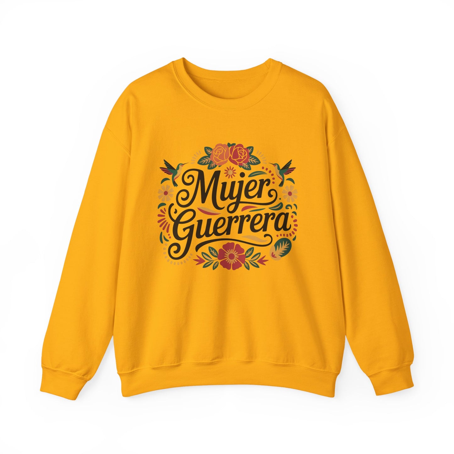 Mujer Guerrera Sweatshirt - Latina Power Hoodie Gift for Strong Women - Warrior Woman Shirt - Latino Heritage Wear
